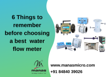 6 things to remember before choosing a best water flow meter