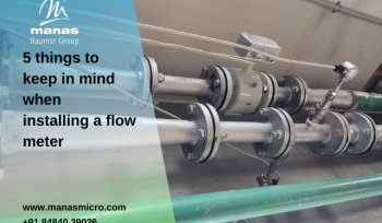 5 things to keep in mind when installing a flow meter