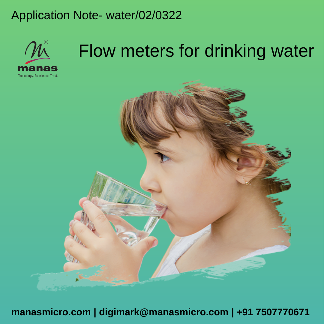 Application note- flow meger for drinking water