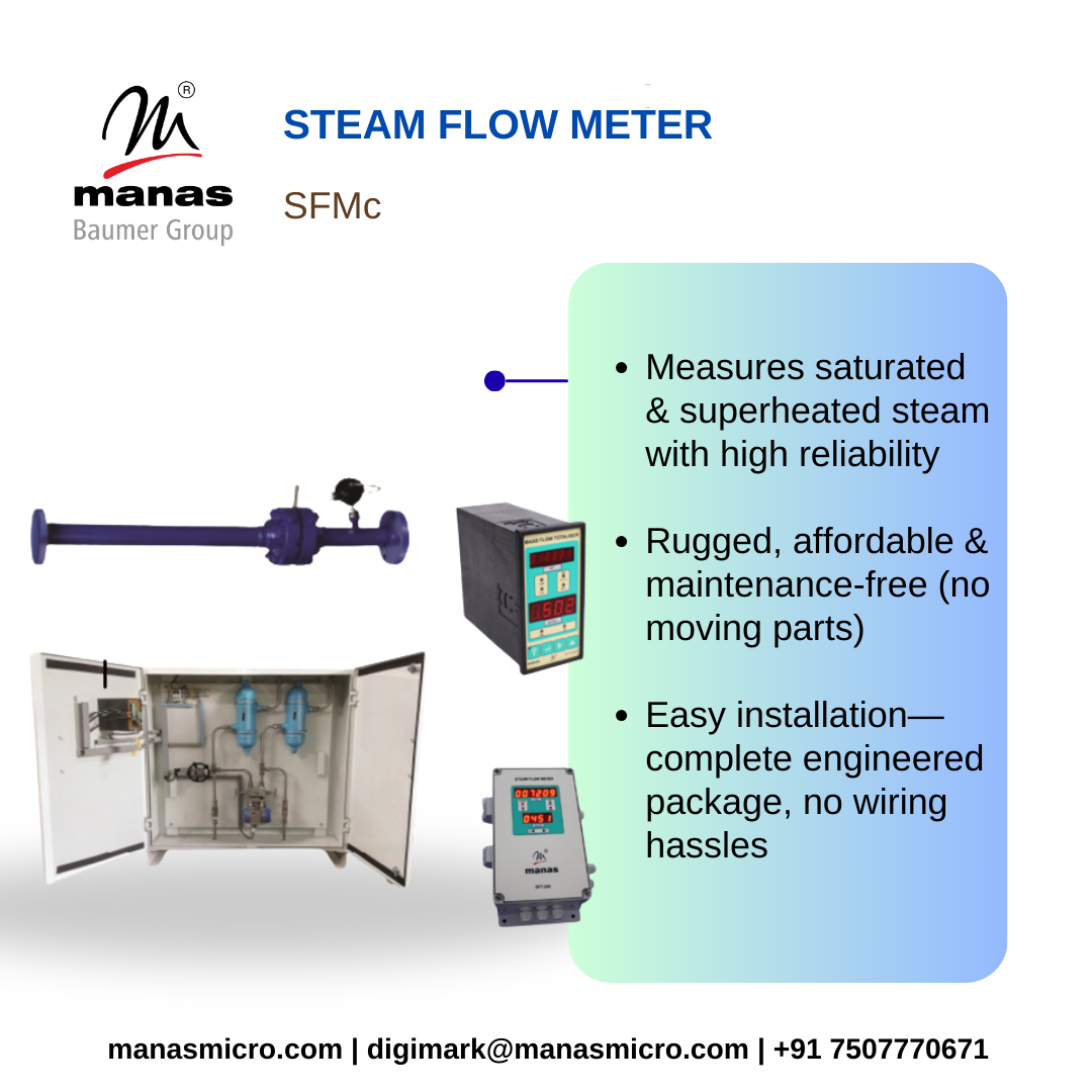 steam flow meter